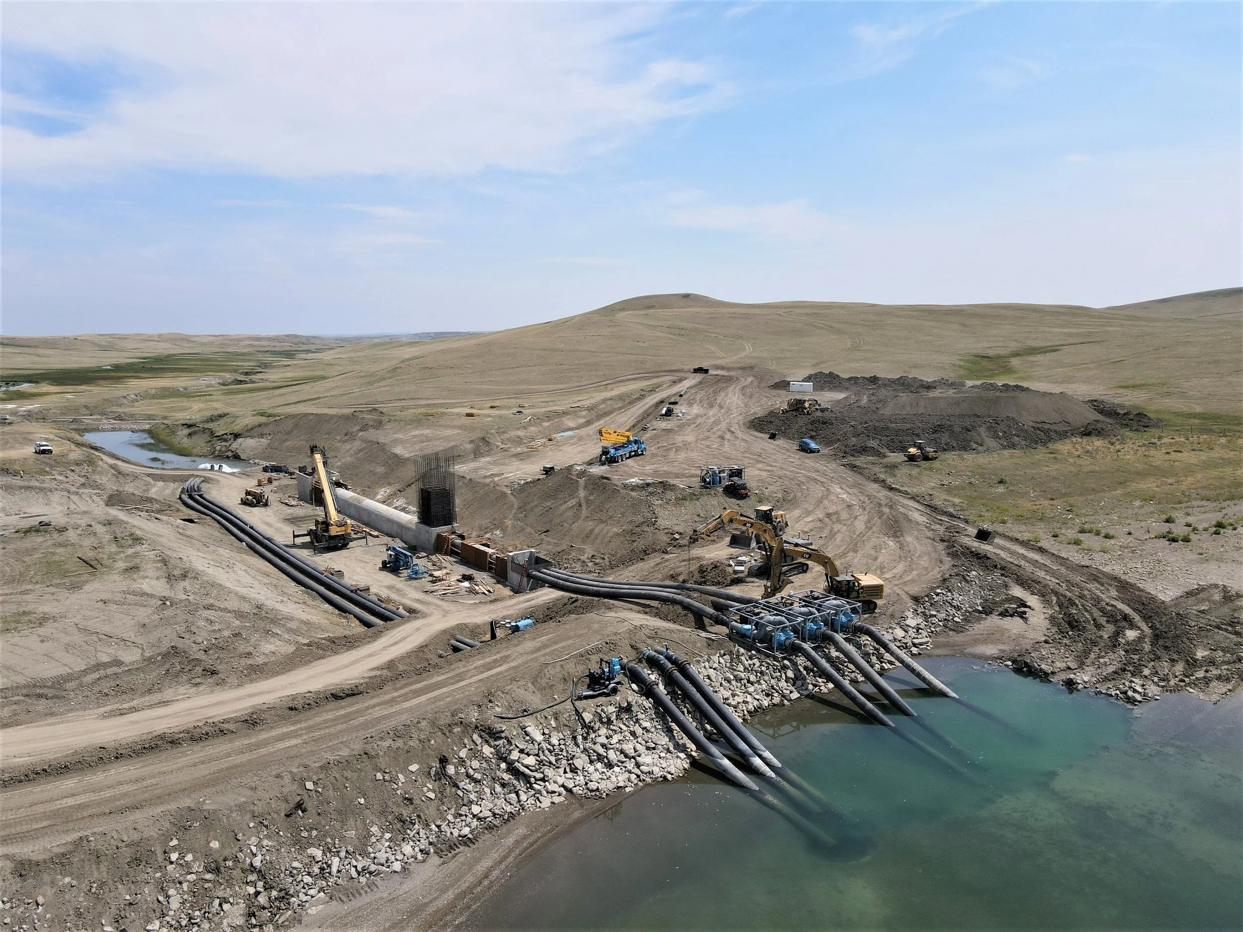 Four Horns Dam Modification Project — NW Construction, Inc.